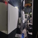 []工期快到了台湾高明龙门机型：KCM-2000SV-P三硬轨法兰.